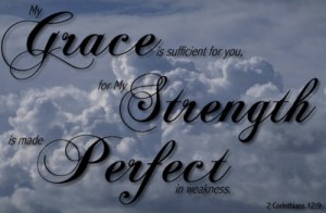 my grace is sufficient