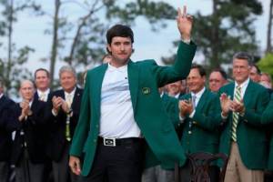 Bubba winning the Masters the second time.