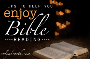 31DaysEnjoyBibleReading