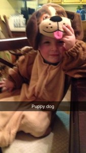 And this cute puppy dog.