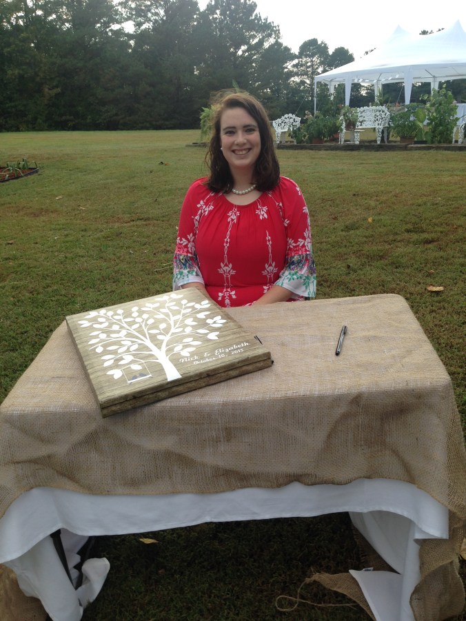 And this girl. Couldn't have done it without her.