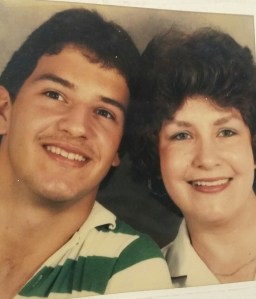 And here is a random picture of my brother & mama, just because I miss her.